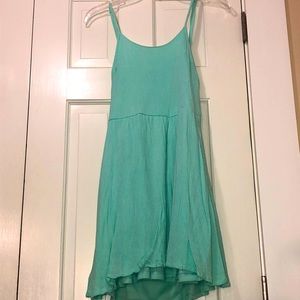 Aqua sundress!